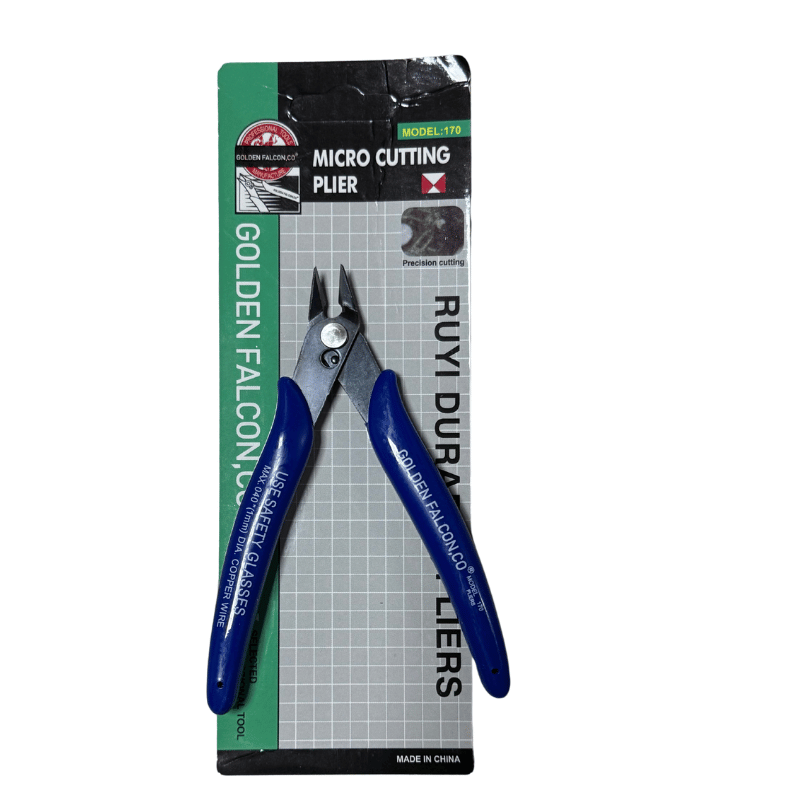 Pinza golden falcon de corte diagonal en blister