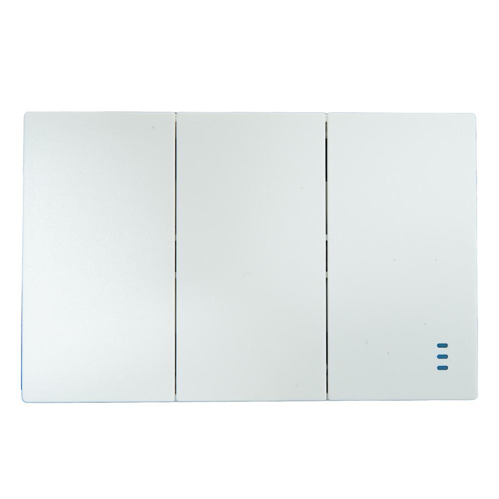 Swiche triple terra blanca uduke (V7-009)