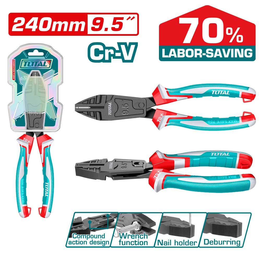 CORTAFRIO MULTIFUNCIONAL 9.5"" CROMO VANADIUM INDUSTRIAL TOTAL (THTC510958) Item: 23871