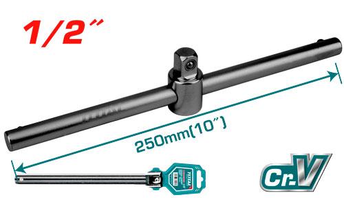 EXTENSION RACHE 1/2"" DESLIZANTE 250MM INDUSTRIAL TOTAL (THTSTB12106) Item: 23811