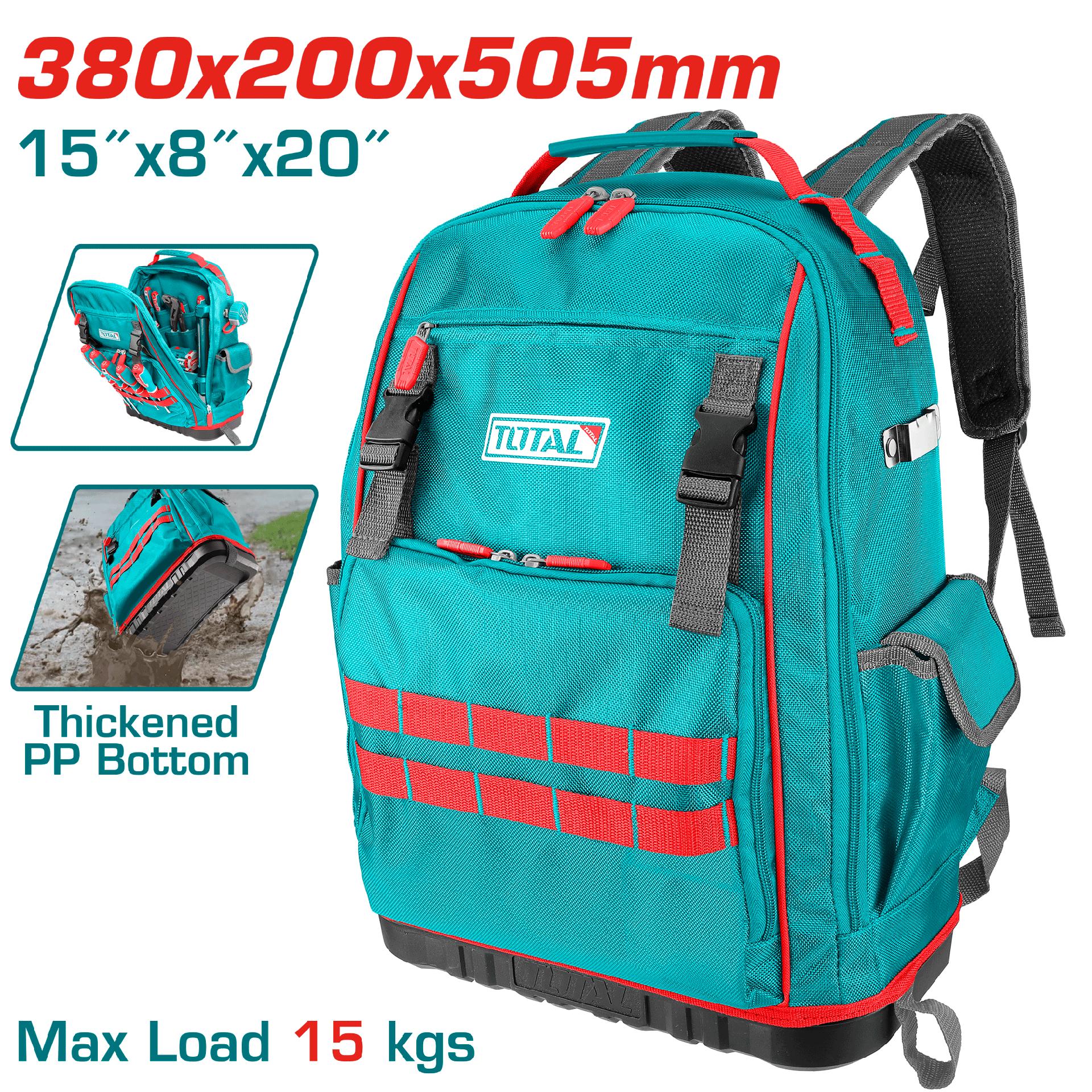 MALETIN PORTA HERRAMIENTA CAPACIDAD MAXIMA 15 KG TOTAL (THBP04025) Item: 23664