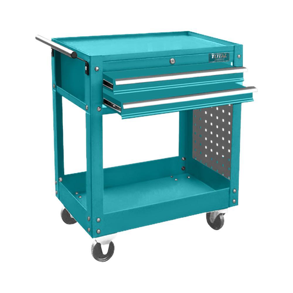 CARRO PARA HERRMIENTAS 2 BANDEJAS ( 71.2X44X69,4CM) INSDUSTRIAL SUPER TOTAL (THPTC201) Item: 23287