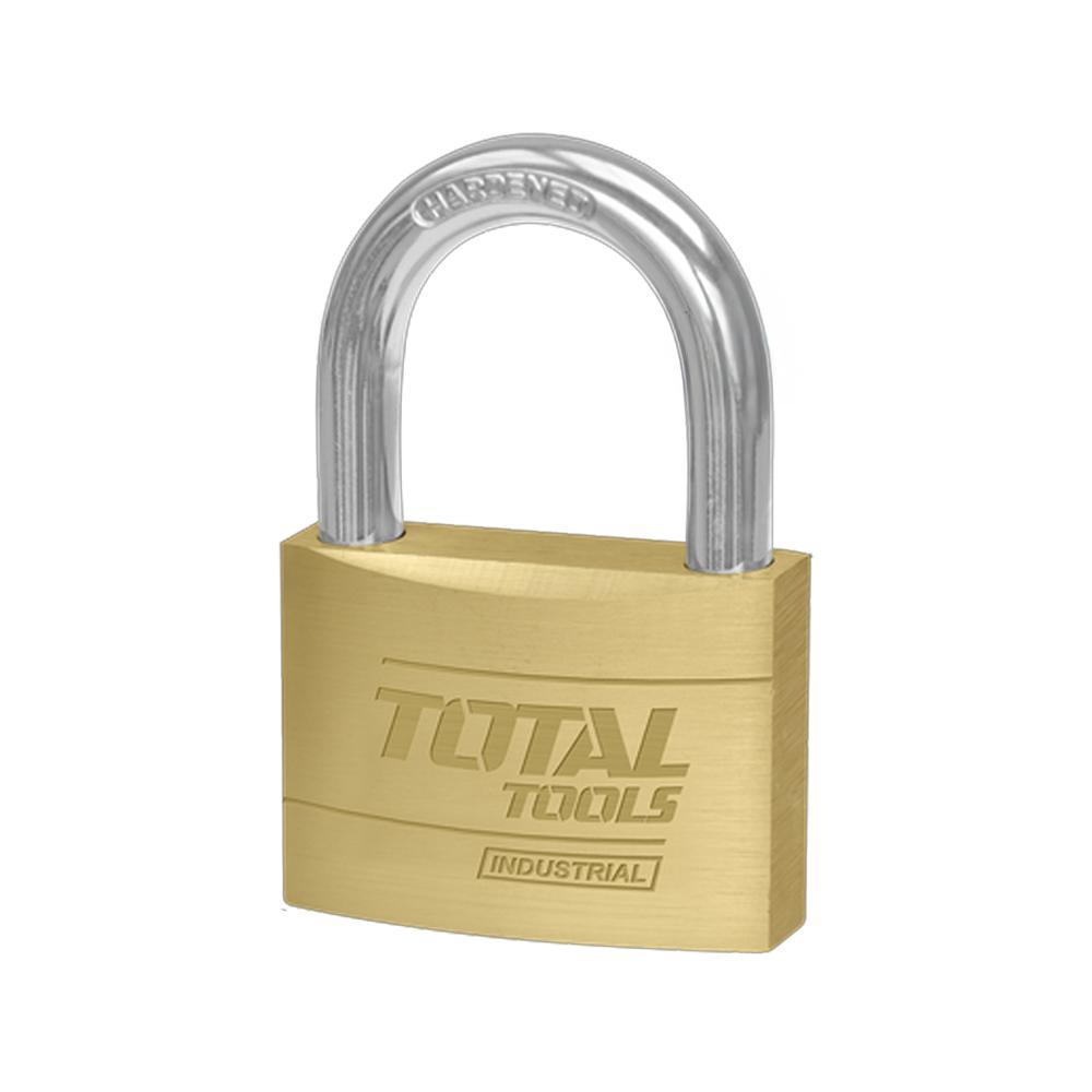 CANDADO 50MM DORADO INDUSTRIAL SUPER TOTAL (TLK32502) Item: 23066